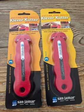 Klever Kutter Red Safety Box Cutter - Kids Toys